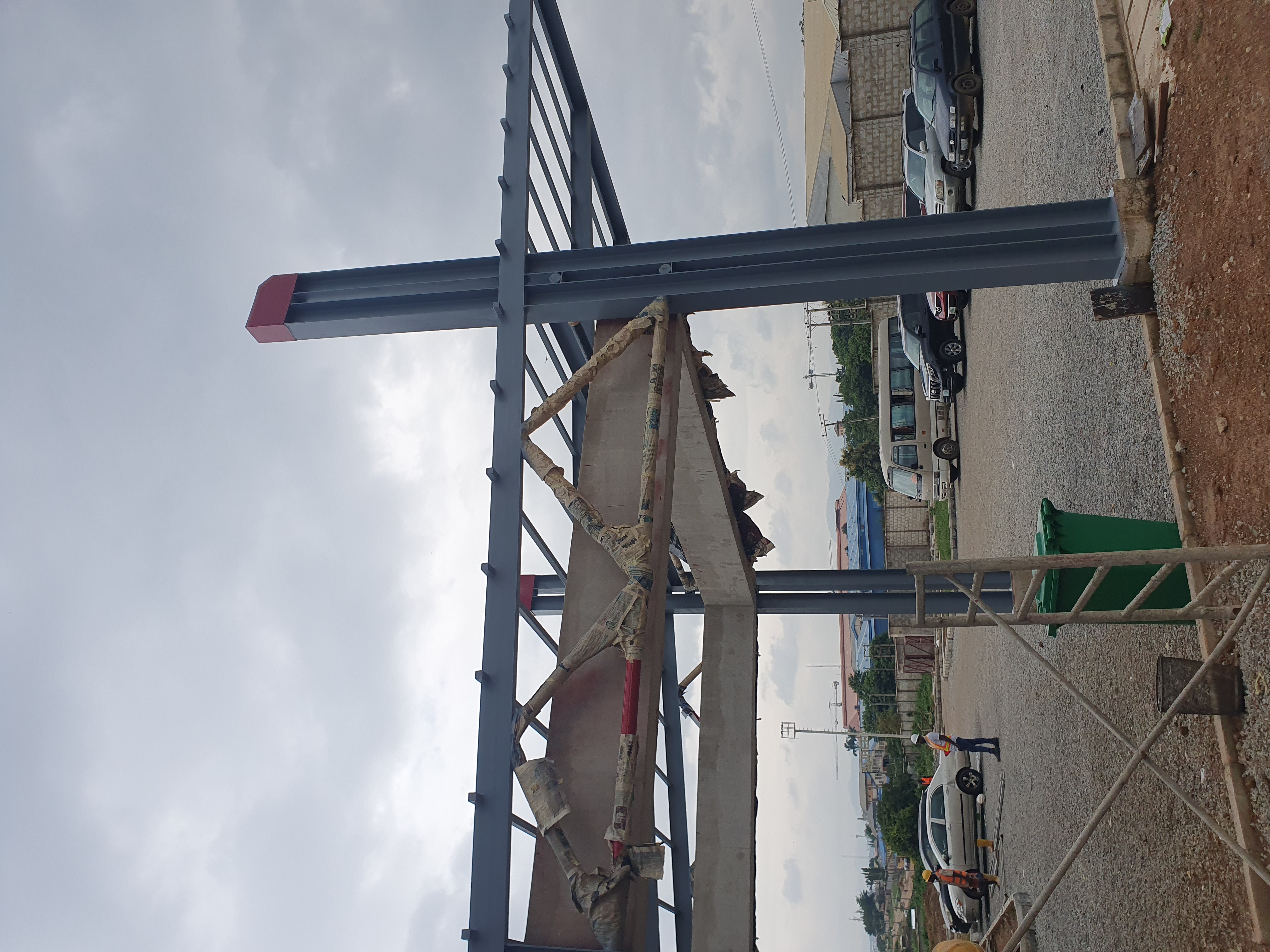 Modern Heavy-Duty Steel Canopy & Entrance Portal